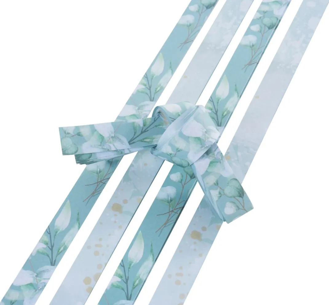 MarpaJansen Papierstreifen|Origami & Papier Falten>Papierstreifen "Eukalyptus"