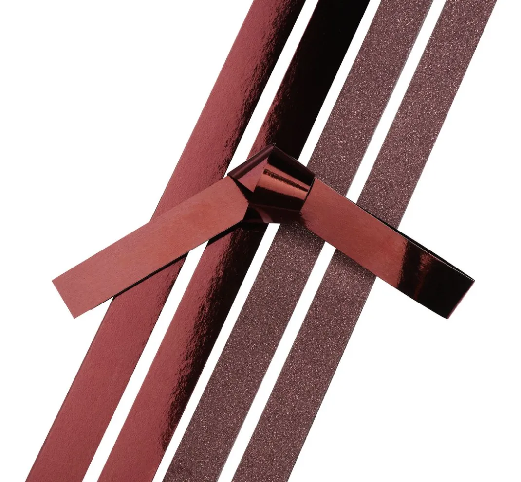 Gebrüder Bertels Papierstreifen|Origami & Papier Falten>Papierstreifen "Glitter, Schokobraun"
