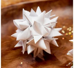 Gebrüder Bertels Origami & Papier Falten|Papierstreifen>Papierstreifen "Glitter, weiß", 15 mm