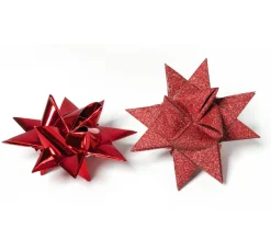 Gebrüder Bertels Origami & Papier Falten|Papierstreifen>Papierstreifen glänzend "Glitter, rot"