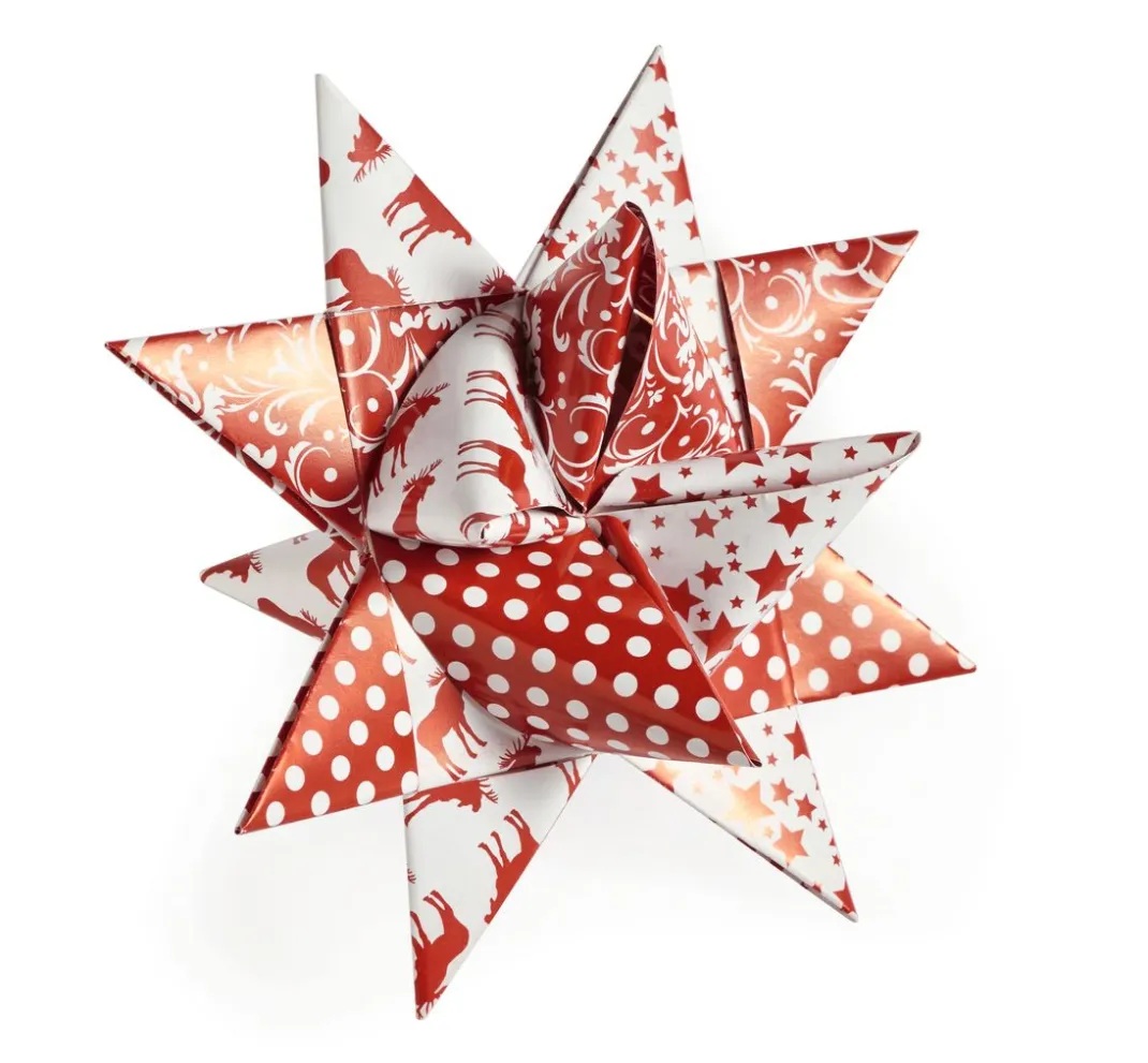 Gebrüder Bertels Origami & Papier Falten|Papierstreifen>Papierstreifen "Scandinavian X-Mas", 25 mm