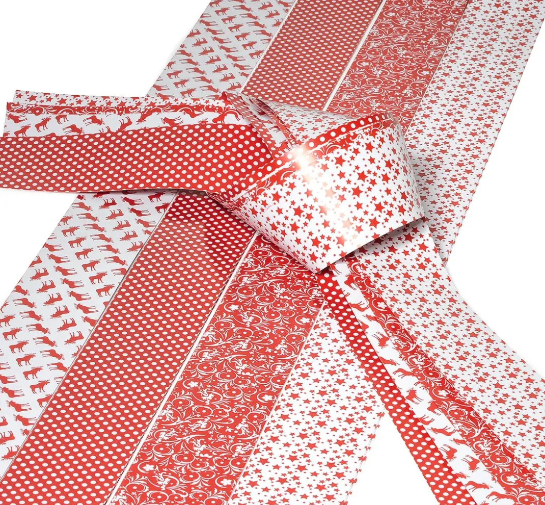 Gebrüder Bertels Origami & Papier Falten|Papierstreifen>Papierstreifen "Scandinavian X-Mas", 50 mm
