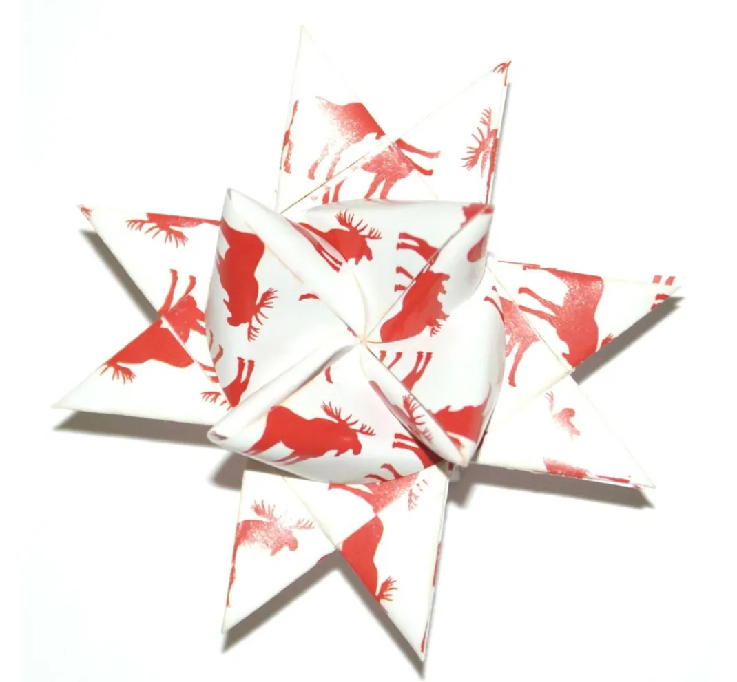 Gebrüder Bertels Origami & Papier Falten|Papierstreifen>Papierstreifen "Scandinavian X-Mas", 50 mm