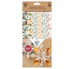 Clairefontaine Origami & Papier Falten|Papierstreifen>Papierstreifen-Mix für 6 Websterne