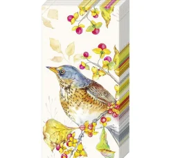 IHR Serviettentechnik>Papiertaschentücher "Autumn Birds"
