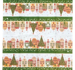 Paper+Design Serviettentechnik>Papiertaschentücher "Christmas Town"