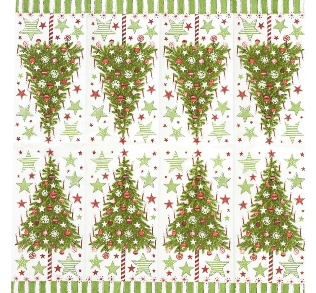 Paper+Design Serviettentechnik>Papiertaschentücher "Decorated Tree"