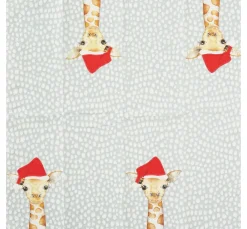Paper+Design Serviettentechnik>Papiertaschentücher "Giraffe Santa"