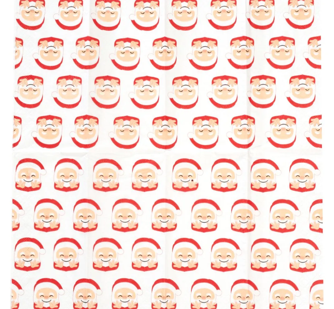 Paper+Design Serviettentechnik>Papiertaschentücher "Hello Santa"