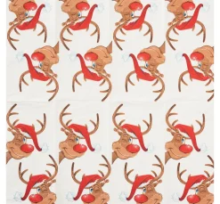 Paper+Design Serviettentechnik>Papiertaschentücher "Rudolph"