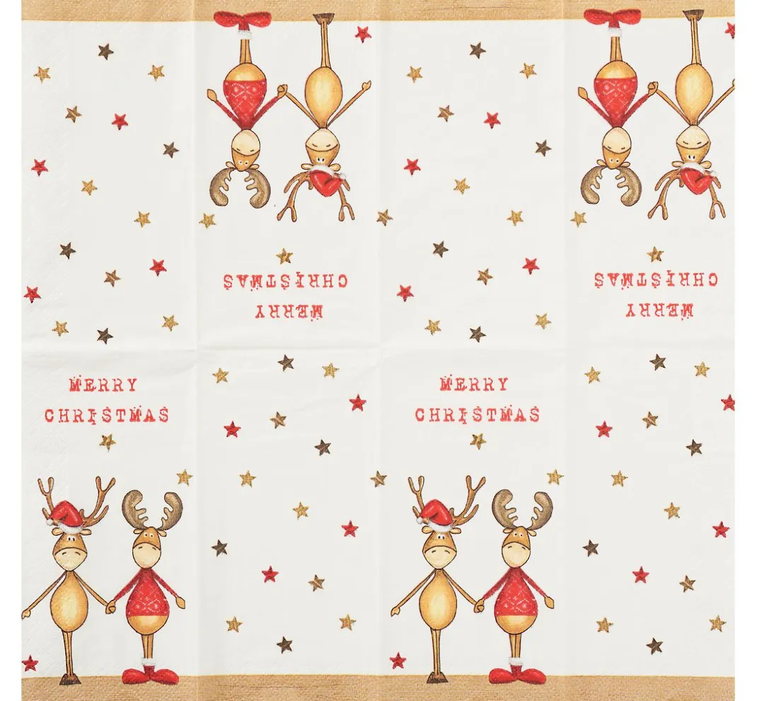 Paper+Design Serviettentechnik>Papiertaschentücher "Two Friends"