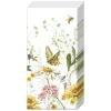IHR Serviettentechnik>Papiertaschentücher "Wildflower and Butterfly"