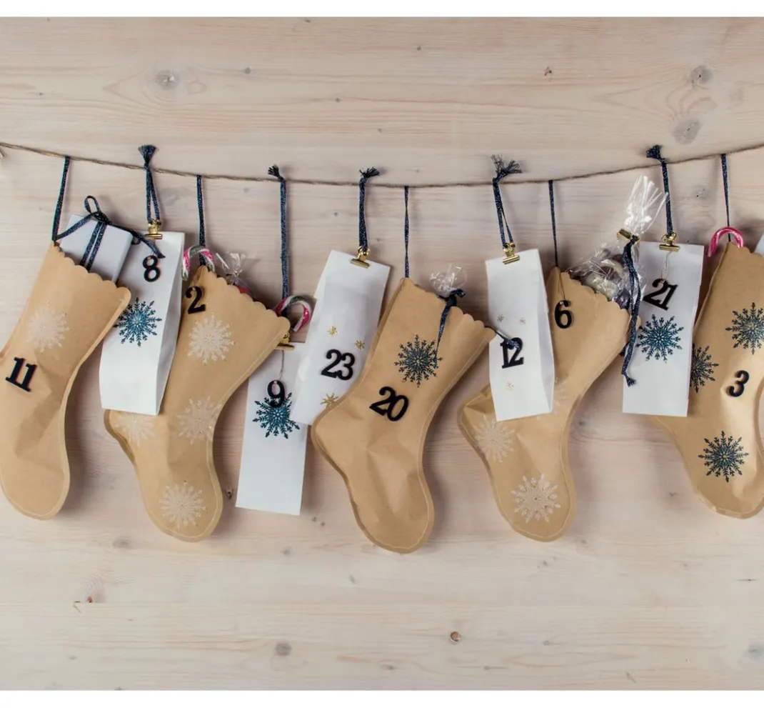 Rayher Tüten & Anhänger>Papier-Weihnachtsstrümpfe