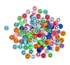 Kinder PRACHT Perlen|Acrylperlen>Perlenbox "Smile"