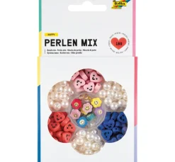 Kinder folia Kinderschmuck-Sets|Sets>Perlenmix "Happy"