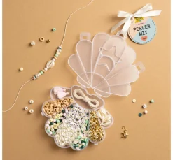 Kinder folia Kinderschmuck-Sets|Sets>Perlenmix "Seaside"