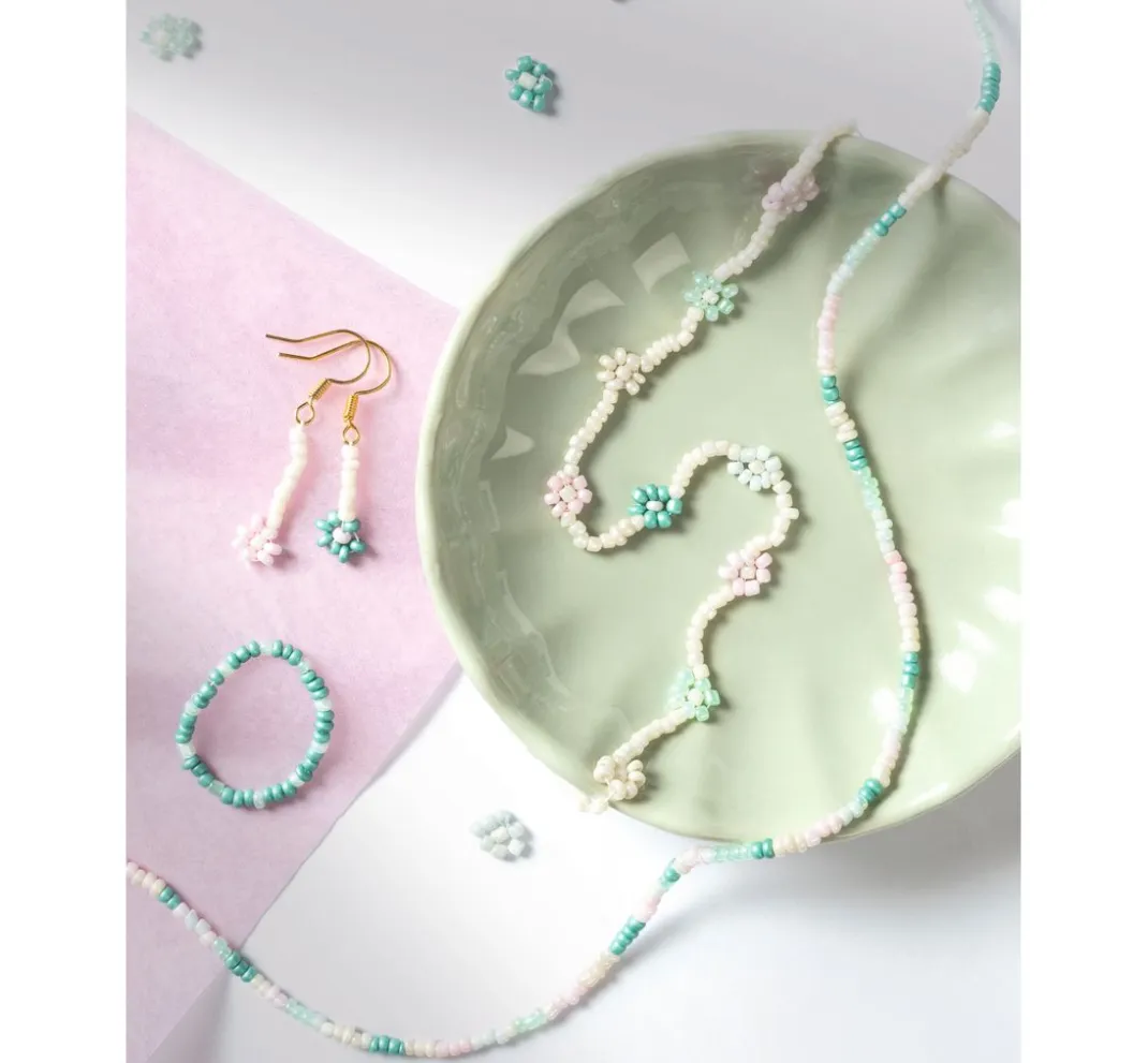 Kinder folia Perlen|Weitere Geschenkideen Für Kinder>Perlenset "Rocailles"