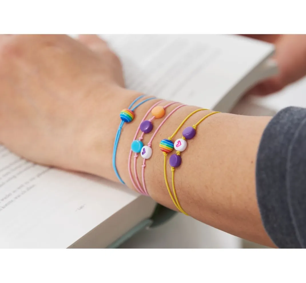 Kinder Rico Design Freundschaftsarmbänder|Perlenmix>Perlen-Set, rund, Herzen