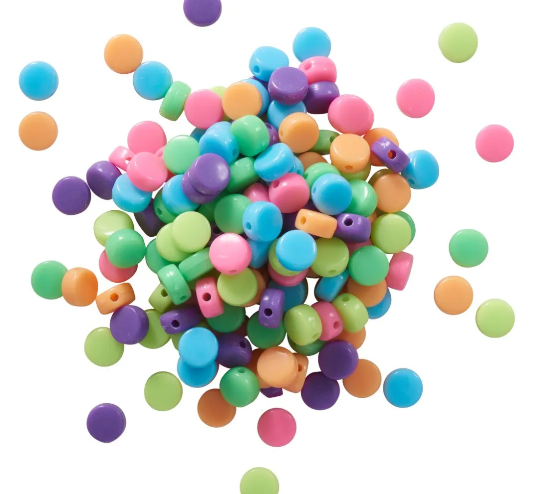 Kinder Rico Design Perlen|Perlensterne>Perlen-Set, rund, Multicolor