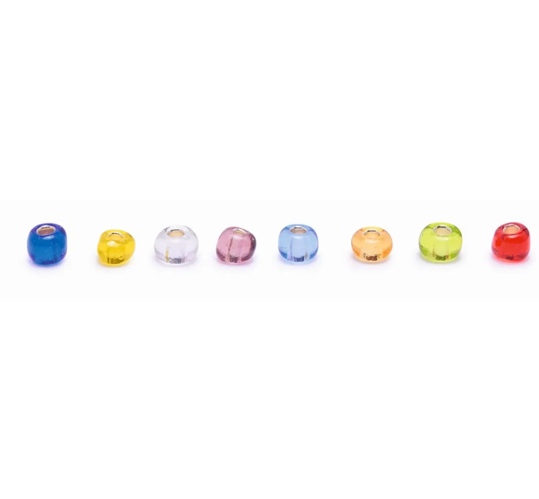 Kinder UIT Perlenmix|Perlen>Perlensortiment Rocailles Silverline