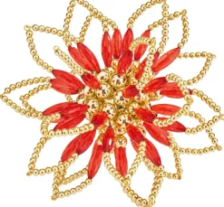 Zauberperle Perlensterne & Engel|Perlensterne>Perlenstern-Komplettset "Ruby Gold"