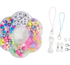Kinder folia Handy- & Schlüsselanhänger|Sets>Phone Charms Set "Rainbow Smile"