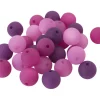 PRACHT Perlensterne|Acrylperlen>Polaris-Perlen-Mix, 10mm, 30 Stück