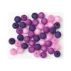 PRACHT Perlensterne|Acrylperlen>Polaris-Perlen-Mix, 8mm, 45 Stück
