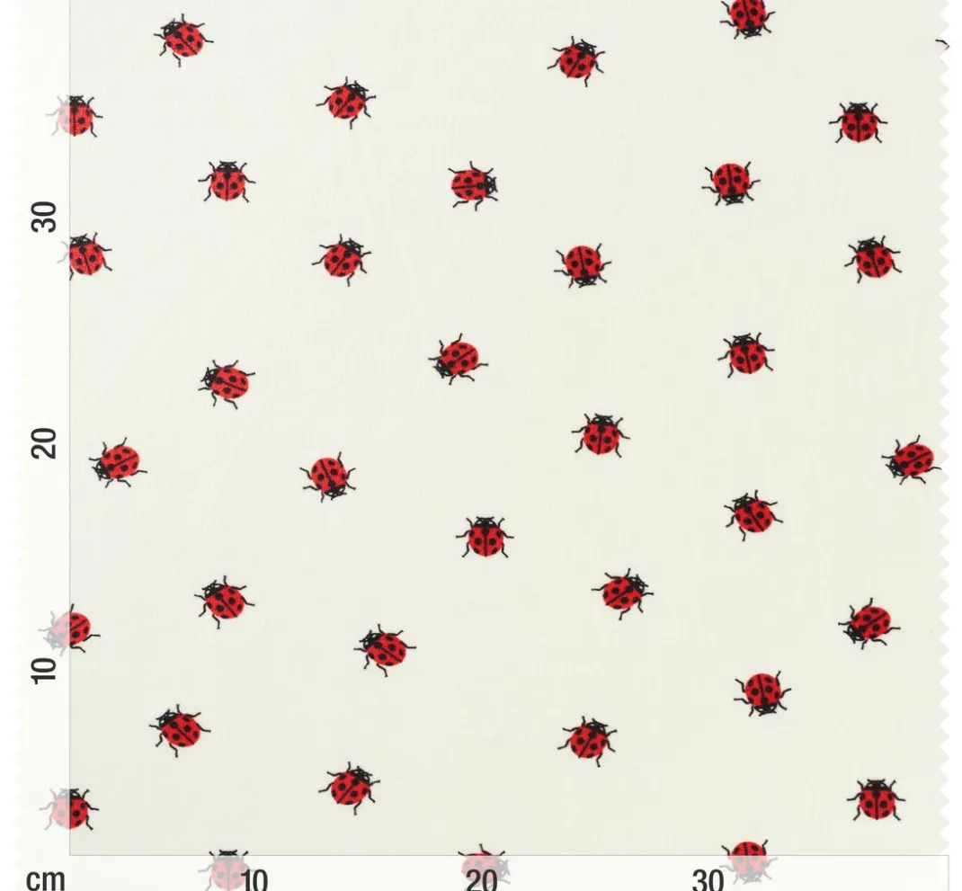Kinder VBS Marktplatz Kinderstoffe|Jerseystoff>Polyester-Jersey Chilly Print "Marienkäfer"