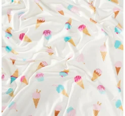VBS Marktplatz Jerseystoff|Stoff Meterware>Polyester-Jersey Chilly Print "Ice Cream"