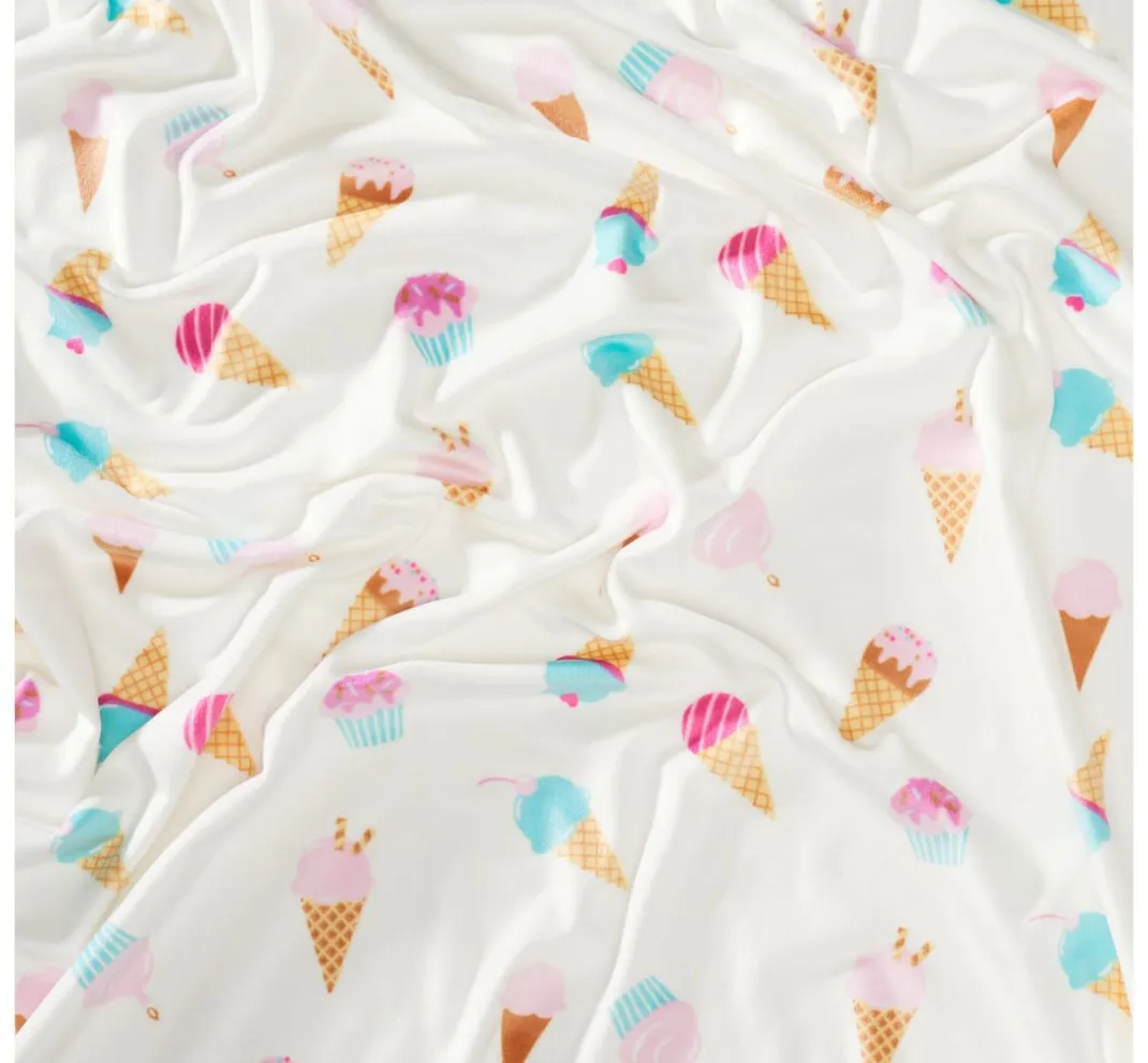 VBS Marktplatz Jerseystoff|Stoff Meterware>Polyester-Jersey Chilly Print "Ice Cream"