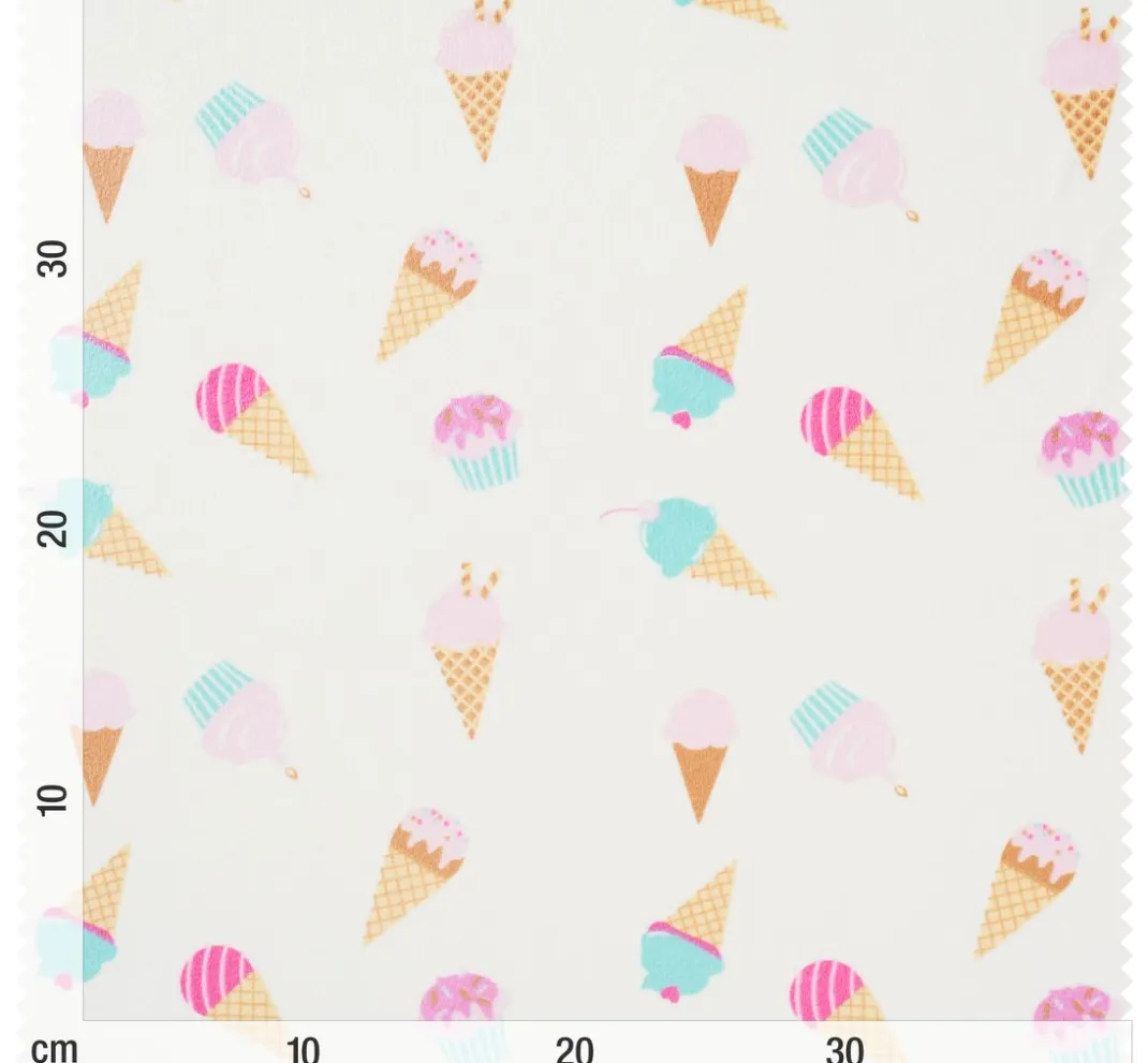 VBS Marktplatz Jerseystoff|Stoff Meterware>Polyester-Jersey Chilly Print "Ice Cream"