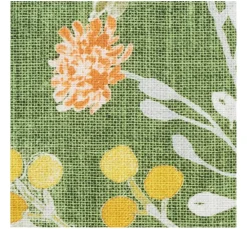 Globaltex Stoff Meterware|Dekostoff>Polyester-Stoff "Lana Green"