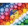 Kinder folia Pompons|Pompons Basteln>Pompons Mix Jumbo "Glitter"