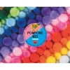 Kinder folia Pompons|Pompons Basteln>Pompons Mix Jumbo Pack "Bunt"