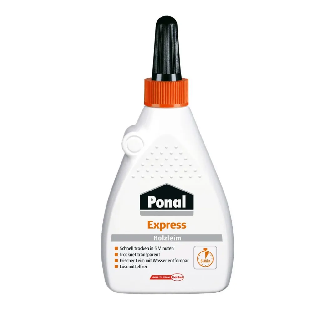 Ponal Laubsägen|Klebstoffe>express Holzleim, 120 g.