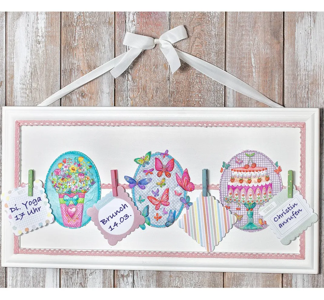 folia Decoupage|Bastelfolie>Prägefolie, 3 Stück