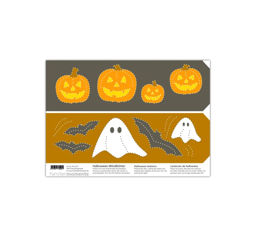 Kinder Familienmomente Papier-Bastelsets|Papier>Prickelvorlagen-Set "Herbstzauber"