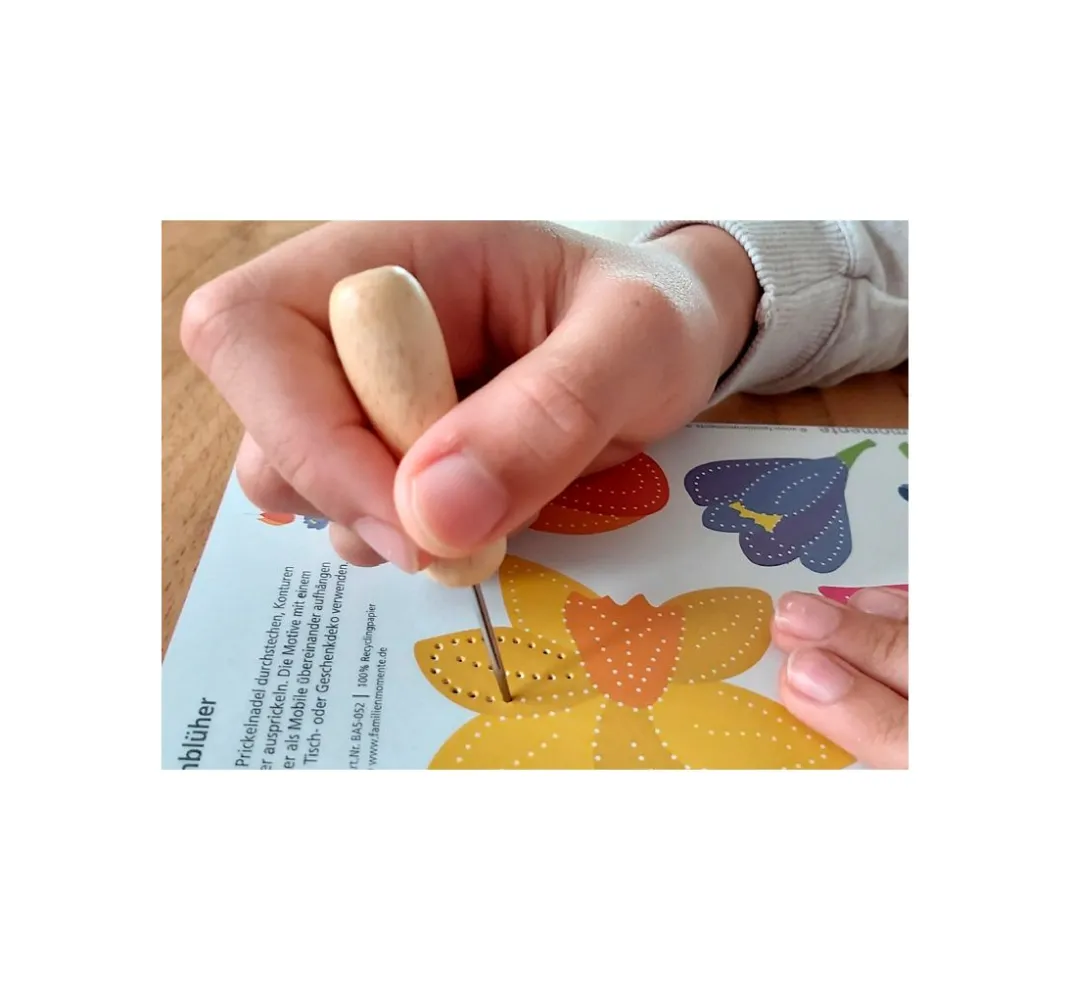 Kinder Familienmomente Papier|Papier-Bastelsets>Prickelvorlagen-Set "Osterfreunde"