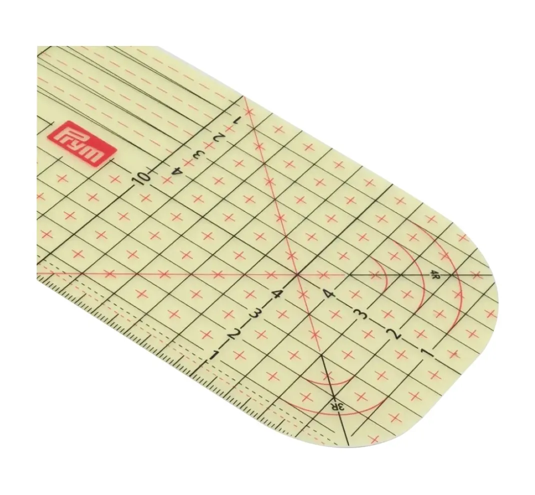 Prym Patchwork|Maßband & Lineale>Bügellineal, transparent
