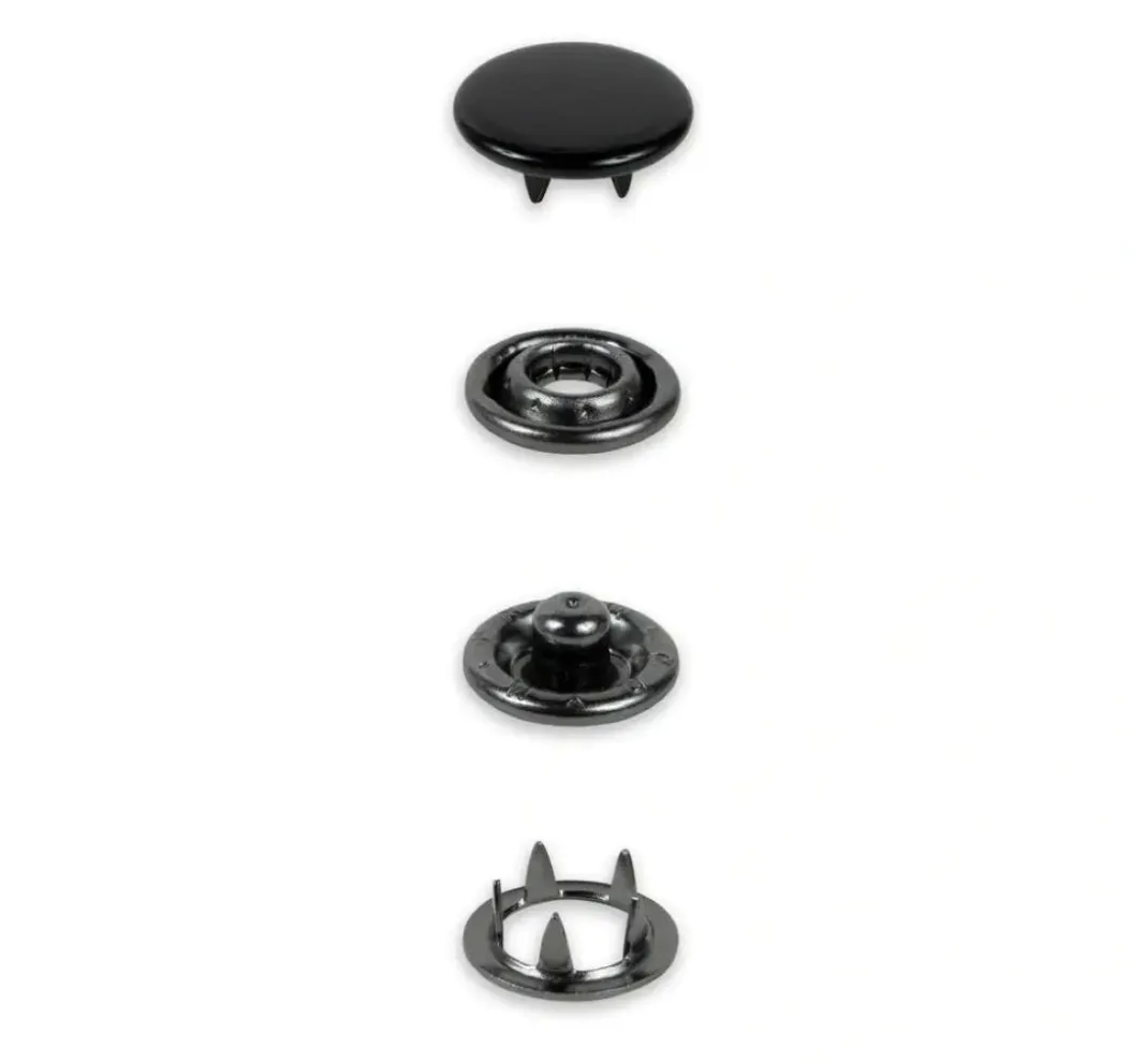 Prym Nieten & Ösen|Taschen-Design>Druckknöpfe Jersey, 12 mm, 20 Stück (de)