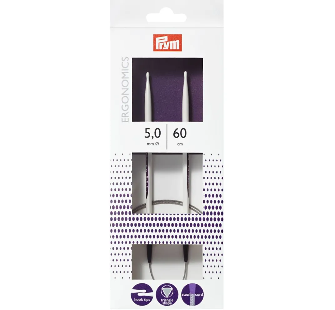 Prym Rundstricknadeln|Stricken>Rundstricknadeln "Ergonomics"