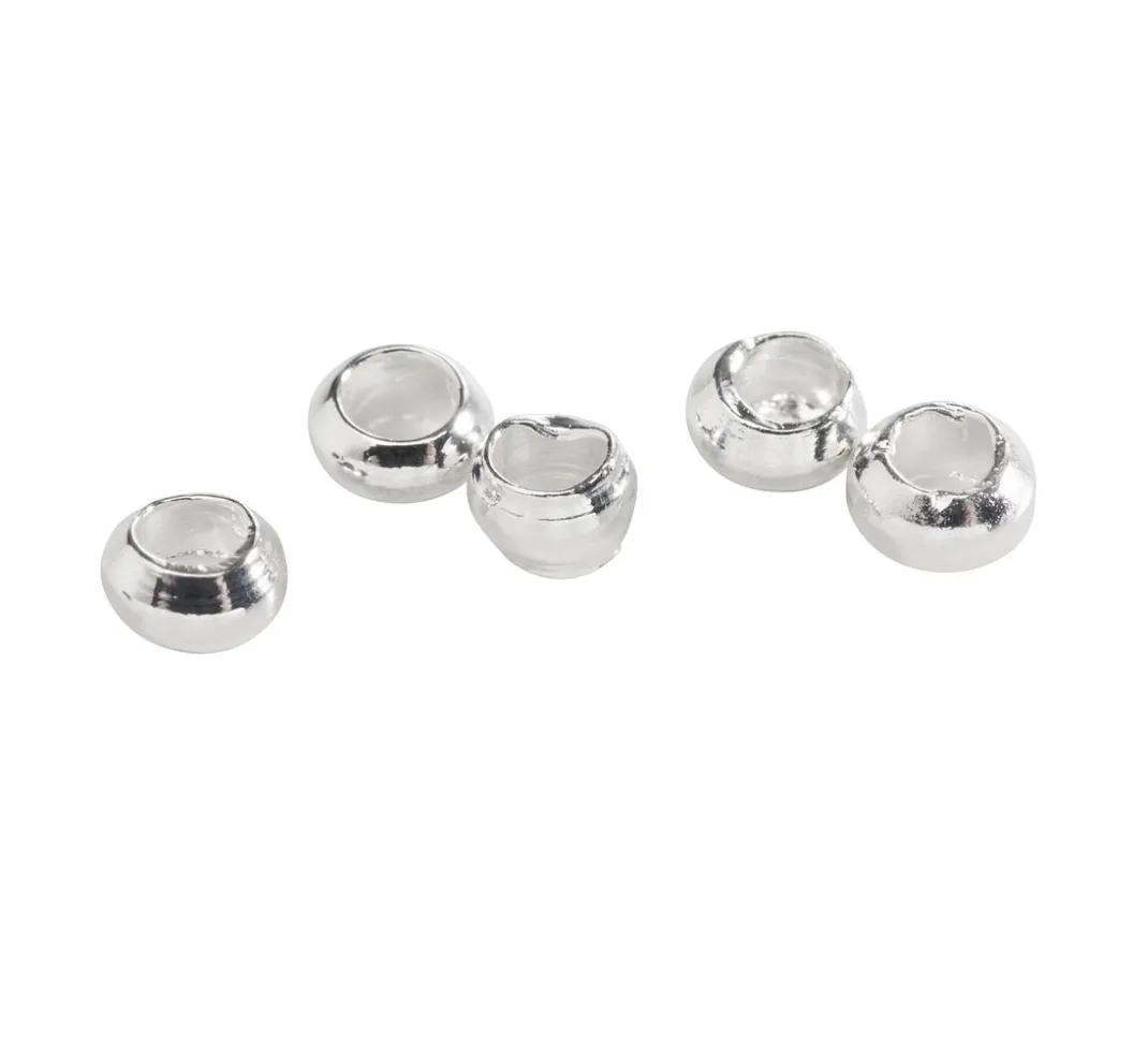 Rico Design Quetschperlen>Quetschperlen, Silber, 2 mm