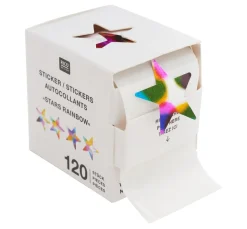 Rico Design Scrapbooking|Kartengestaltung>Rainbow-Sticker "Sterne"