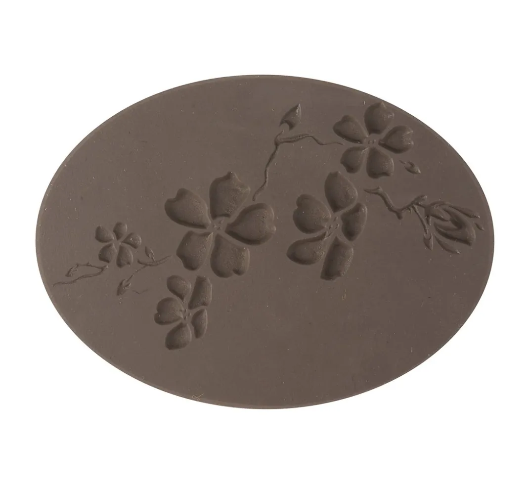 Rayher Seifen-Design|Gießformen>Reliefeinlage "Kirschblüte", oval