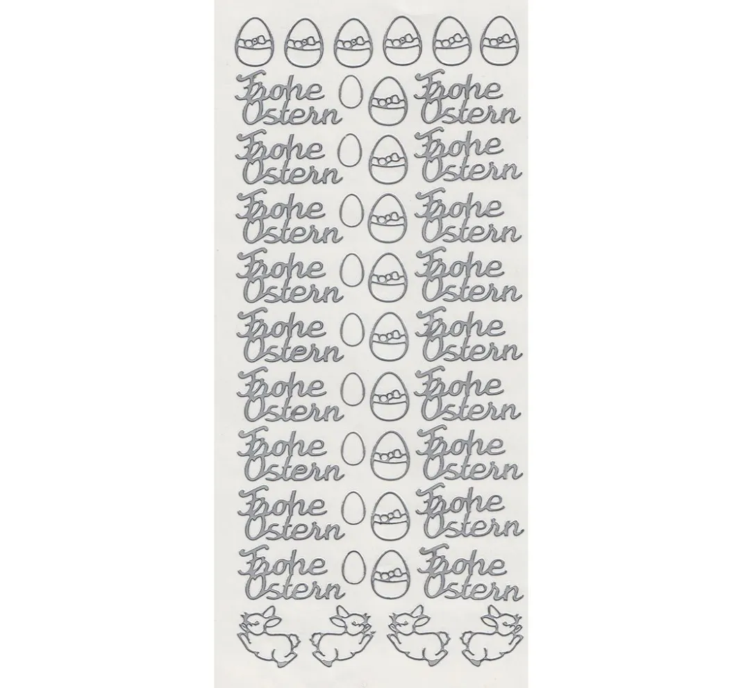 JEJE Sticker & Klebebänder|Kartengestaltung>Reliefsticker "Ostern"
