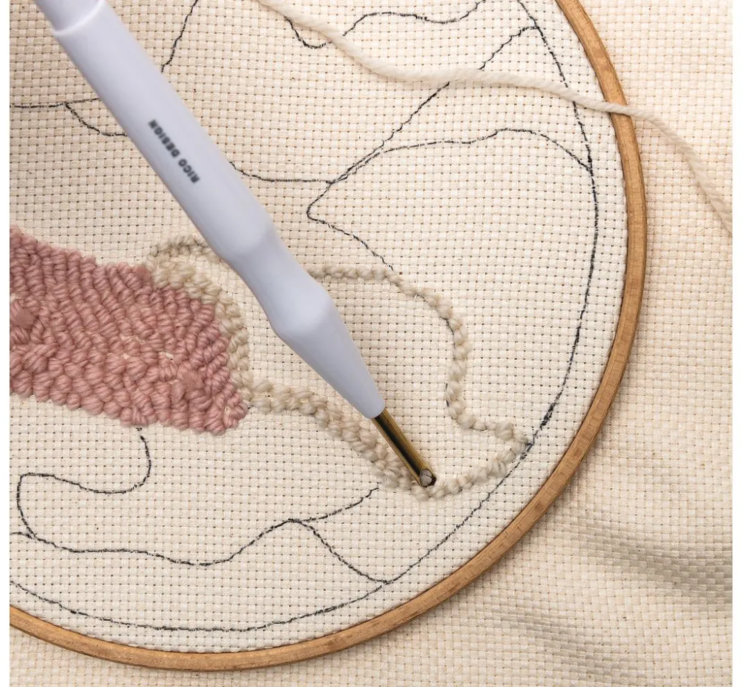 Rico Design Stickanleitungen|Sticken>Rico Buch Punch Needle