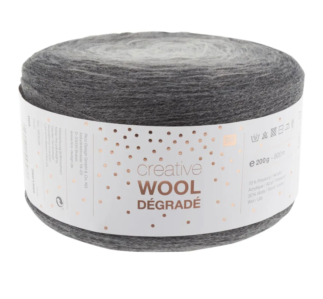 Rico Design Effektwolle|Lace Garn>Rico Creative Wool Dégradé