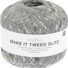 Rico Design Effektwolle|Beilaufgarn>Creative "Make It Tweed Glitz"