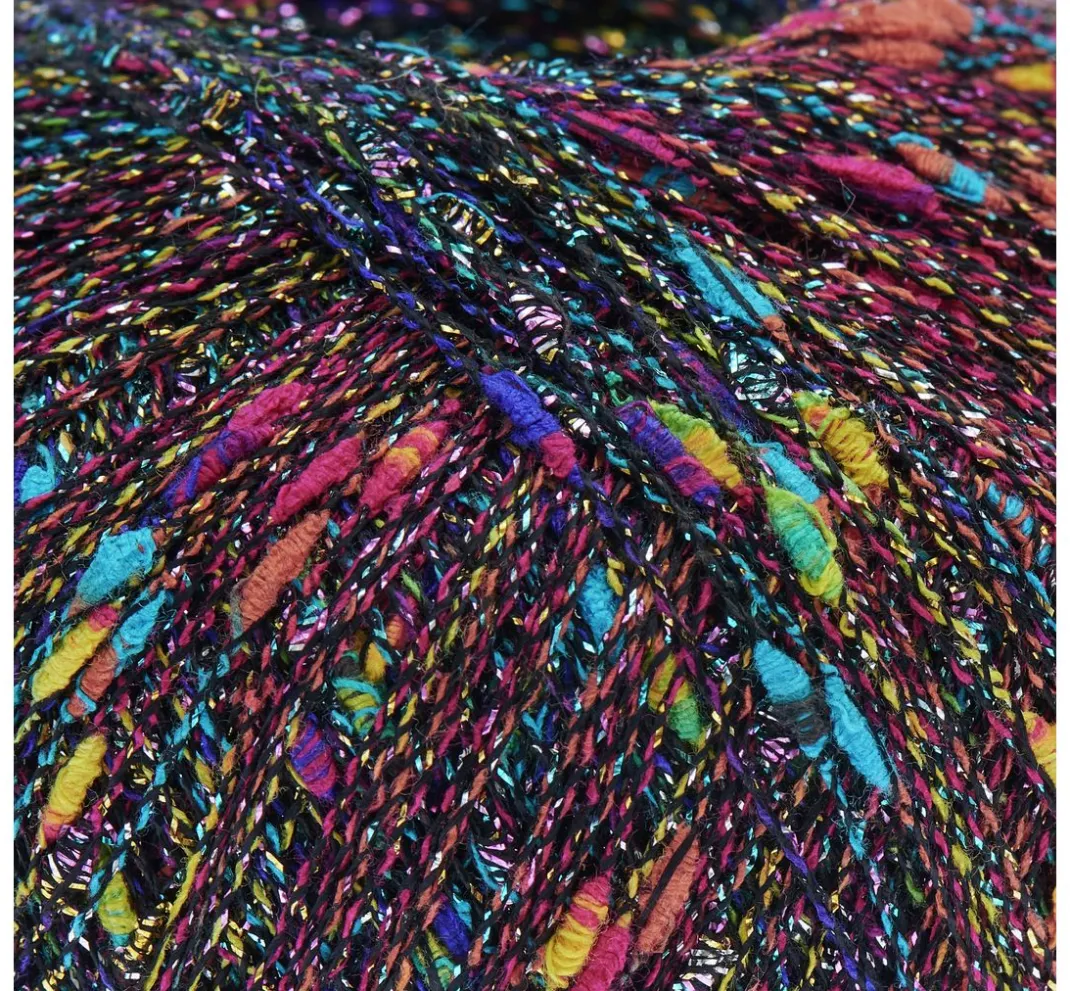 Rico Design Effektwolle|Beilaufgarn>Creative "Make It Rainbow Glitz"